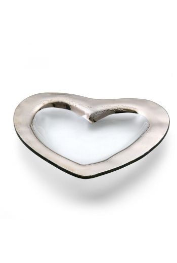 Annieglass Heart Medium Bowl