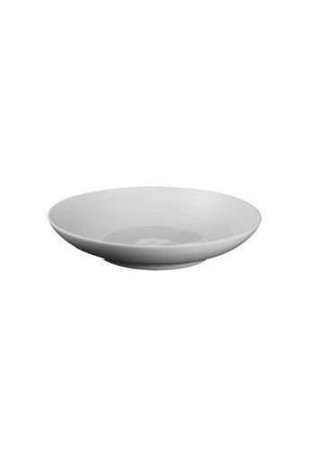 J.L. Coquet Hemisphere - White Hollow Round Dish