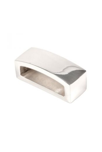 Nomi K Silver Bar Napkin Ring, Set of 4