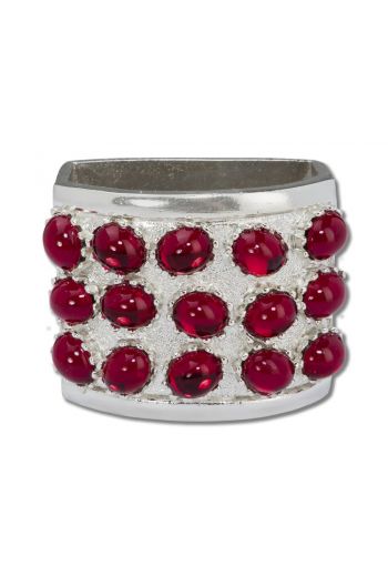 Red Studded Napkin Ring