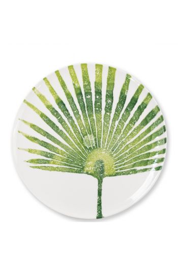 Vietri Into the Jungle Palm Leaf Dinner Plate