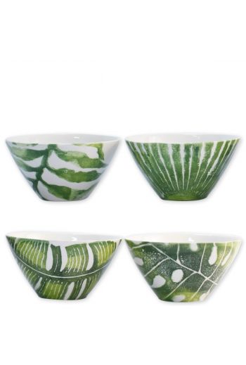 Vietri Into the Jungle Assorted Cereal Bowls – Set of 4