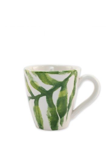 Vietri Into the Jungle Arica Palm Leaf Mug