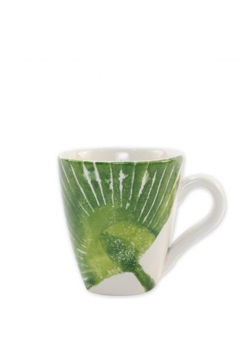 Vietri Into the Jungle Palm Leaf Mug