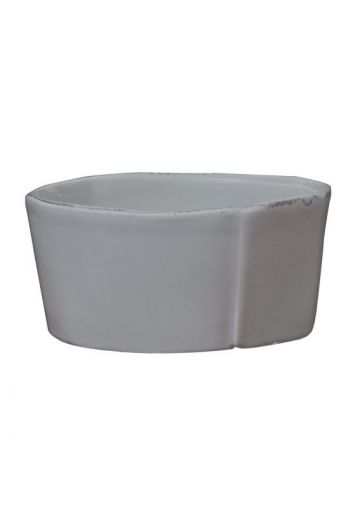 Lastra Gray Medium Serving Bowl