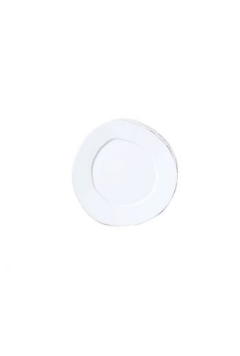 Lastra White Canape Plate