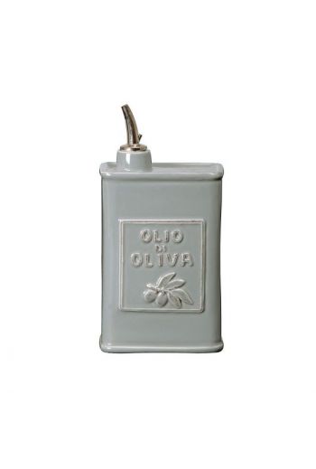 Lastra Gray Olive Oil Can