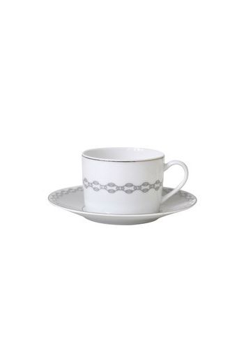 Bernardaud Loft Tea Cup and Saucer  - 5.1 oz
