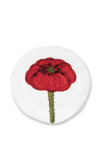  Lastra Poppy Canape Plate