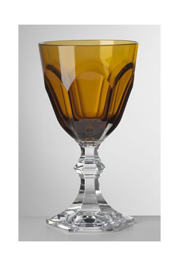 Mario Luca Dolce Vita Water Goblet Amber - Set of 6