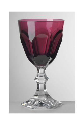 Mario Luca Dolce Vita Wine Goblet Ruby - Set of 6