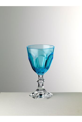 Mario Luca Dolce Vita Wine Goblet Turquoise - Set of 6