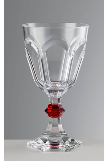 Mario Luca Rolling Stone Goblet Red - Set of 6