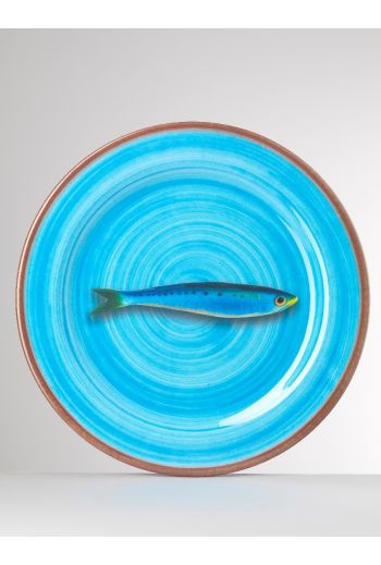 Mario Luca Aimone Dinner Turquoise - Set of 6