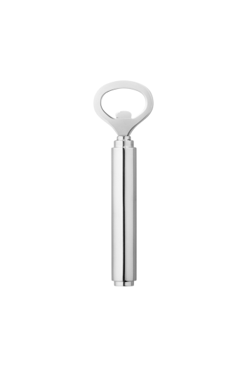 Georg Jensen Manhattan Bottle Opener Mirror Polished Stainless Steel - H: 5.71 inches. W: 1.65 inches. Ø: 0.71 inches.