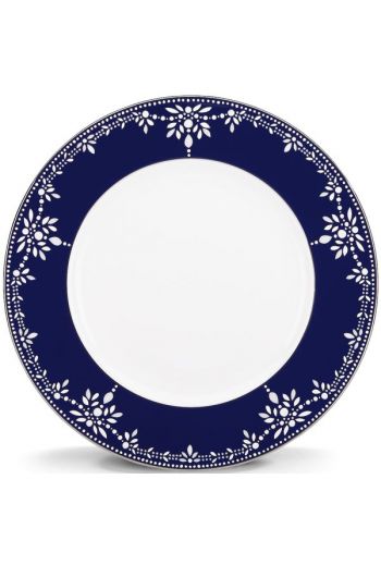 Marchesa Empire Pearl Indigo 10.75" Dinner Plate