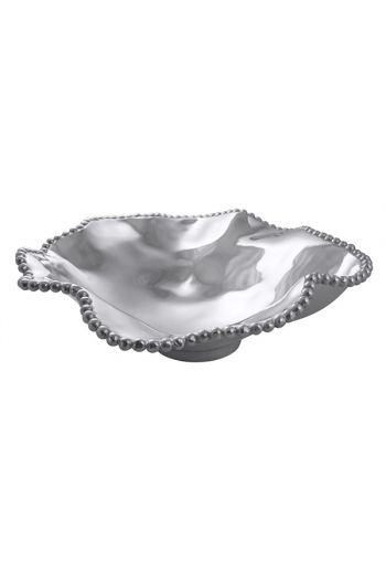Pearled Wavy Large Serving Bowl