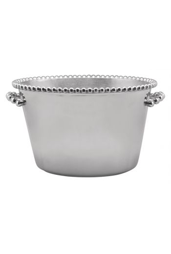 Pearled Medium Ice Bucket