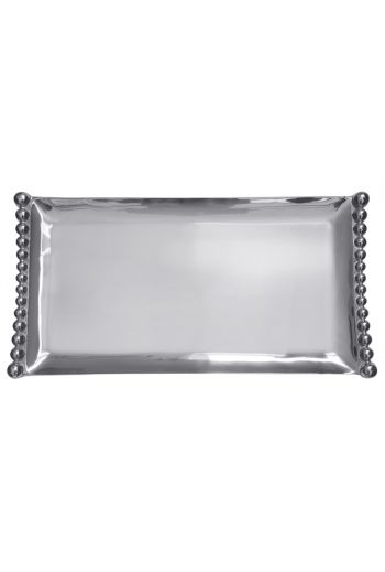 Pearled Flanked Large Tray