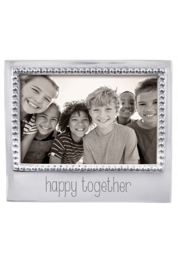 HAPPY TOGETHER Beaded 4x6 Statement Frame