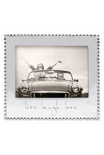 LIVE. LAUGH. LOVE Beaded 5x7 Frame