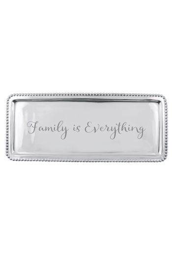 FAMILY IS EVERYTHING BEADED LONG TRAY