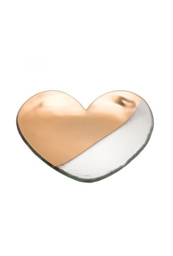 Annieglass Mod Heart Plate