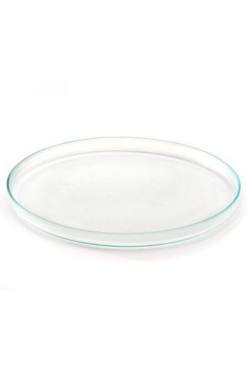 Annieglass Mod Mist Round Platter
