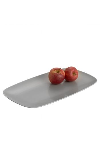 Pop Soft Rectangular Platter Slate