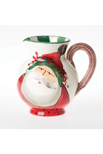 Vietri Old St. Nick Pitcher