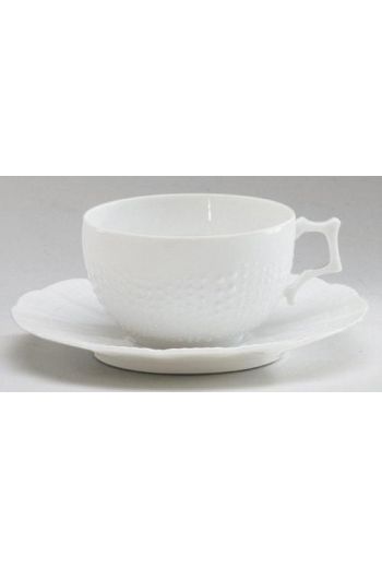 Medard de Noblat Corail Coffee Cup And Saucer - White