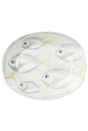 Vietri Pescatore Large Oval Platter