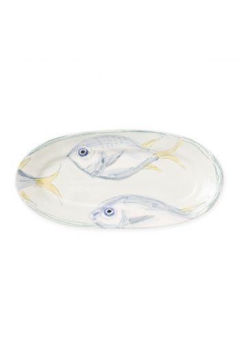 Vietri Pescatore Small Oval Platter