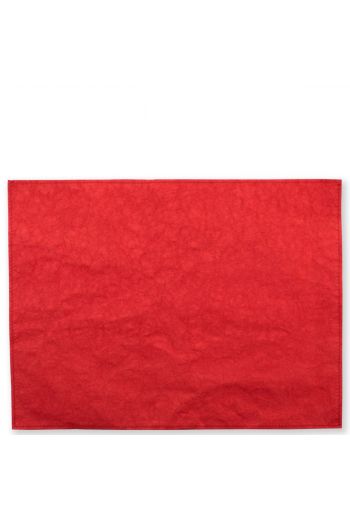 Vietri Washable Paper Placemats Red Placemats - Set of 4