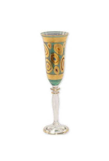 Regalia Aqua Champagne Glass