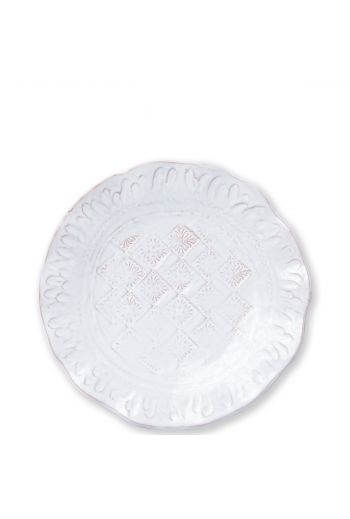 Vietri Bellezza Stone White Salad Plate