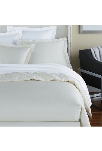 SFERRA Savio Full/Queen Flat Sheet 96x114    - Available Colors: Ivory and White