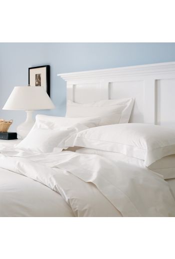 SFERRA Sereno Twin Flat Sheet 74x114 - Available Colors: Ivory and White