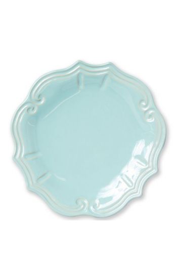  Incanto Stone Aqua Baroque Dinner Plate