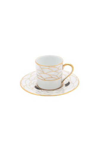 Haviland Coffee Cup and Saucer