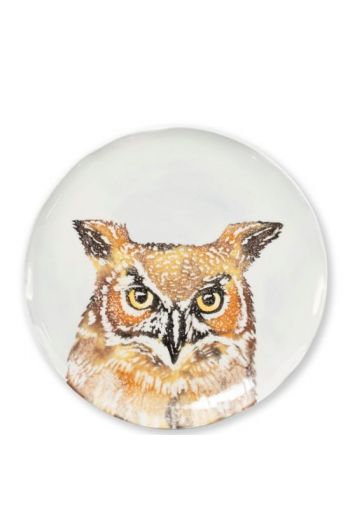 Into the Woods Owl Salad Plate