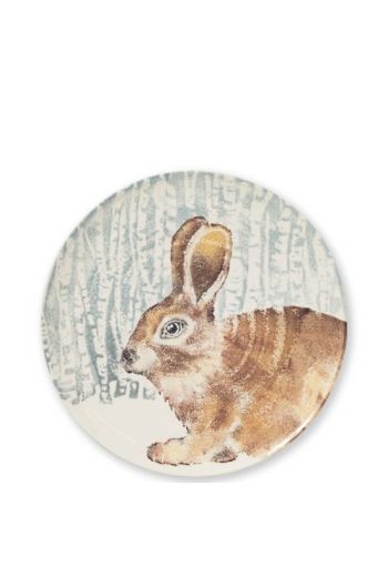 Into The Woods Hare Round Platter