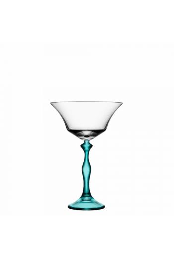 Kosta Boda Two of Us  Coupe (turquoise, woman)