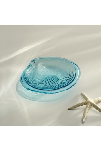 Annieglass Ultramarine Clam Shell