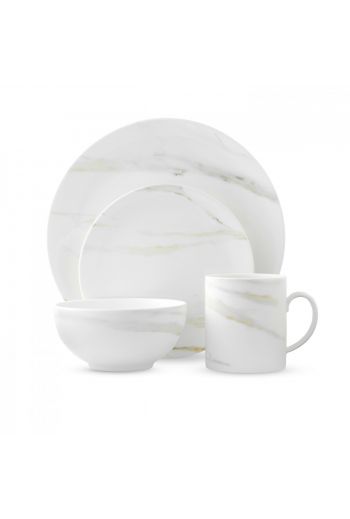Wedgwood Vera Venato Imperial 4-Piece Place Setting