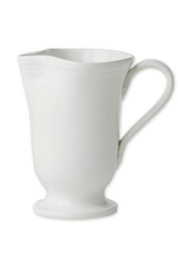  Fresh White Large Footed Pitcher