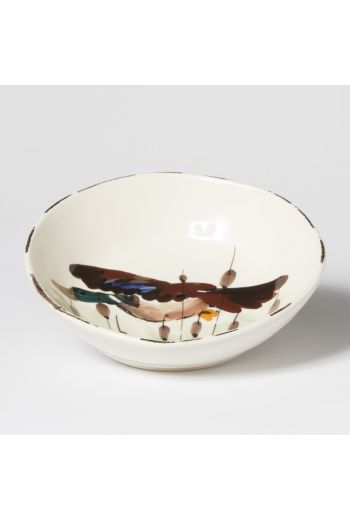 Vietri Wildlife Mallard Pasta Bowl