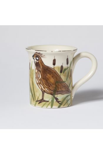 Vietri Wildlife Quail Mug