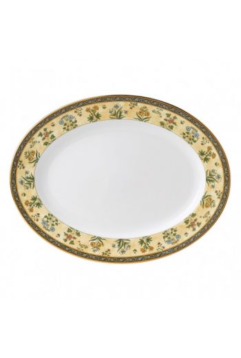 India 13.75in Oval Platter