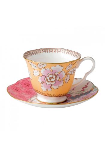 Wedgwood Butterfly Bloom Floral Bouquet Teacup & Saucer